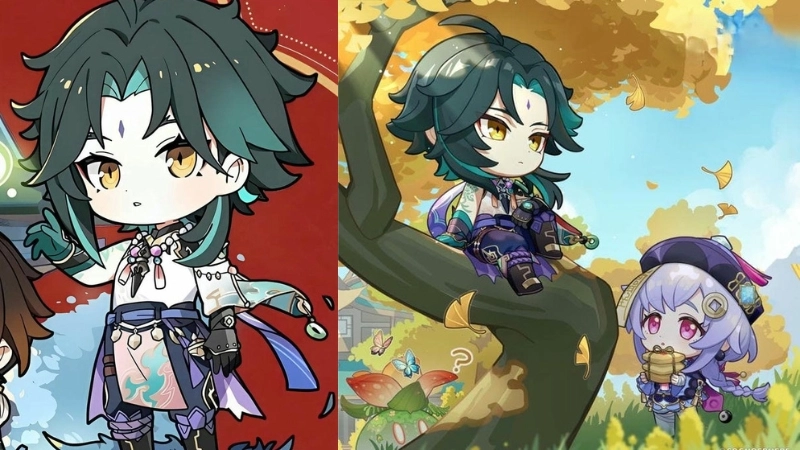 Ảnh xiao chibi là như thế nào