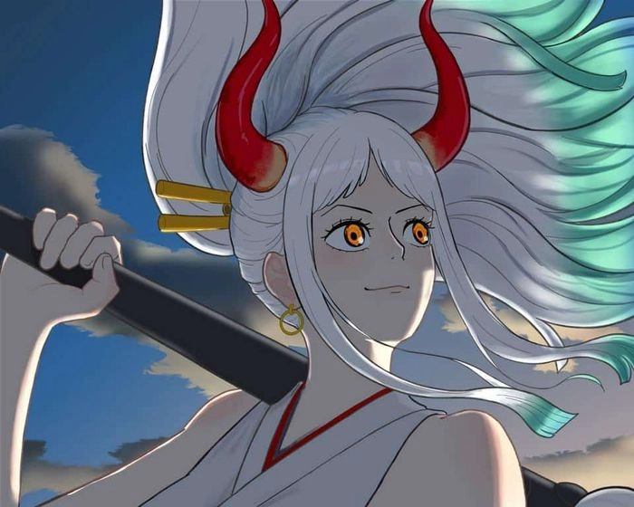 Yamato One Piece wallpaper 4K nền ấn tượng nét căng