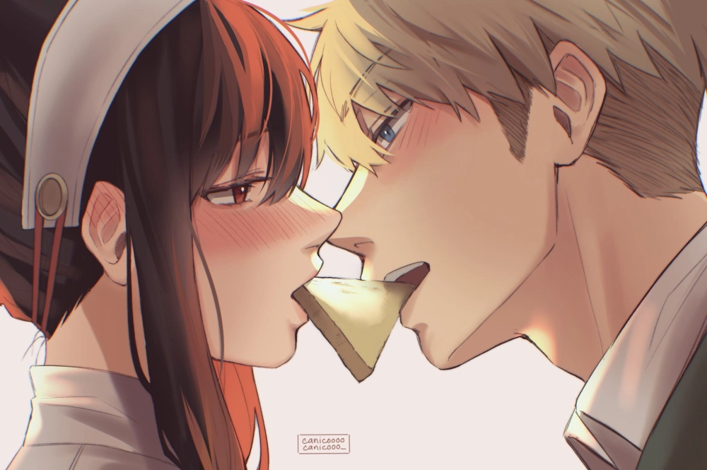 Thưởng thức Yor x Loid kiss lãng mạn