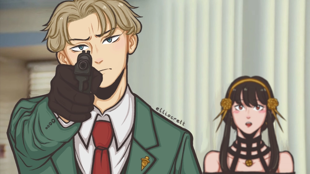 Cảm nhận Loid and Yor kiss ngọt ngào