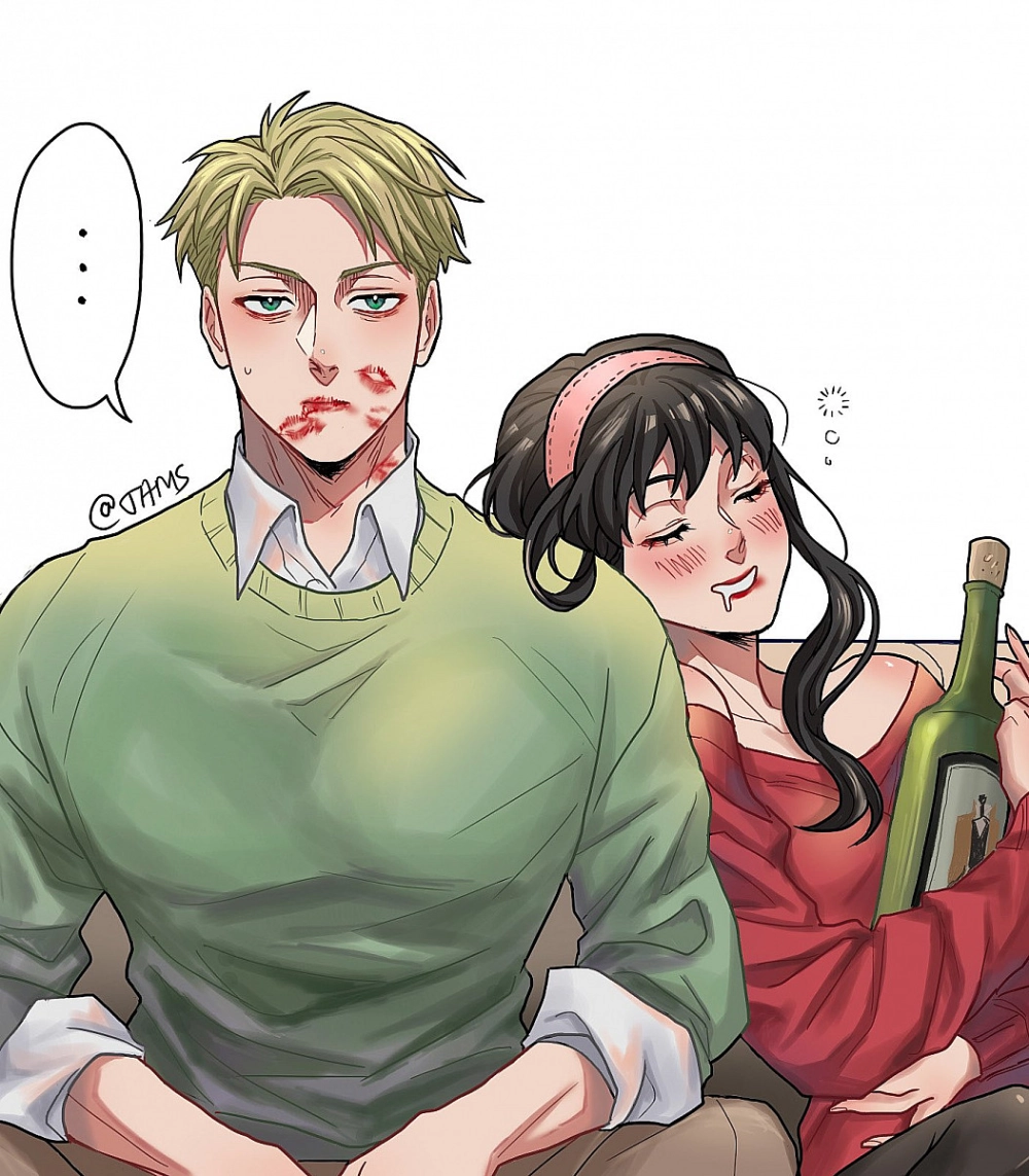 Xúc động với Loid x Yor kiss đẹp mắt