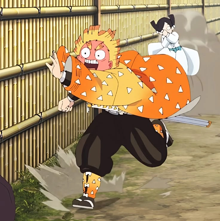 Hình ảnh Zenitsu cute nhìn là muốn ôm liền