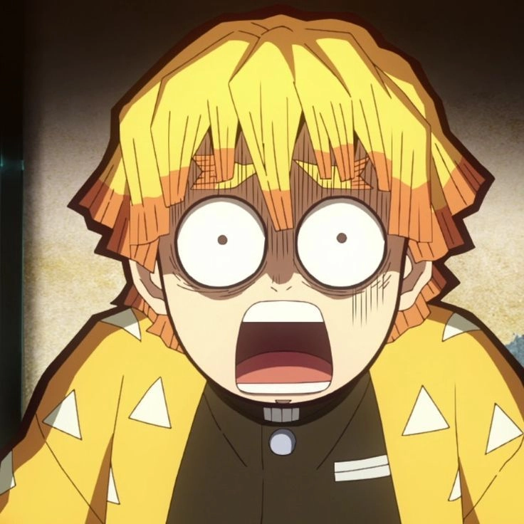 Hình Zenitsu cute mang lại cảm giác thư giãn