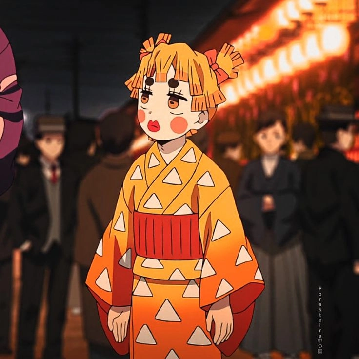 Zenitsu cute bước ra từ thế giới anime huyền ảo