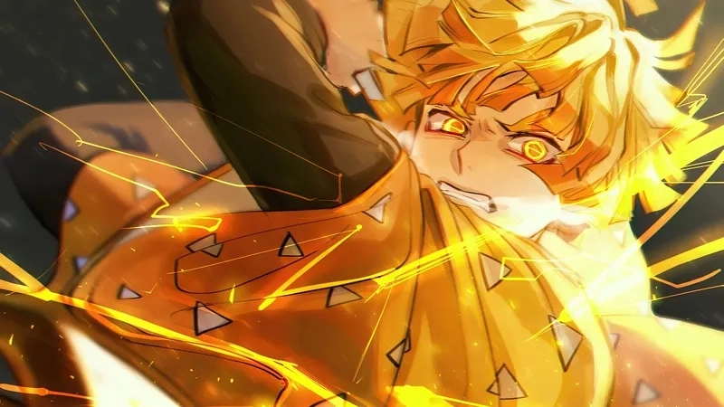 Hình Zenitsu ngầu tỏa khí chất khó cưỡng