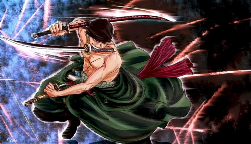 Roronoa Zoro cánh tay phải của Luffy
