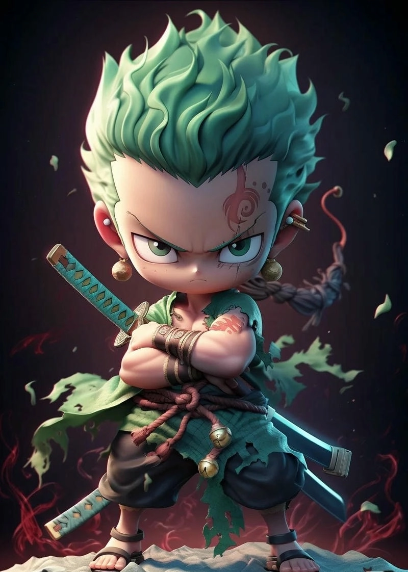 Zoro 3 kiếm kỹ thuật chiến đấu không ai sánh