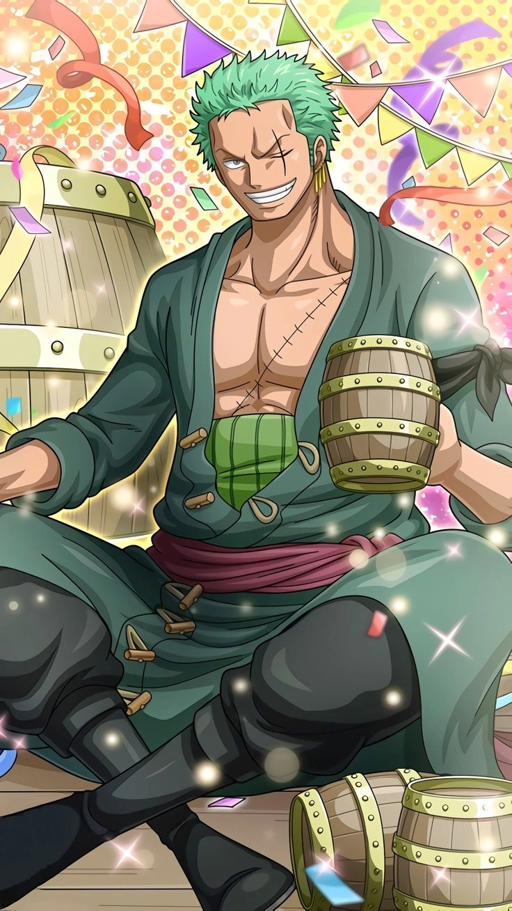 Zoro nhỏ phiên bản nhí siêu đáng yêu