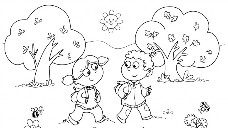 Tranh tô màu bạn trai bạn gái là như thế nào