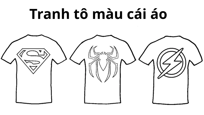 Tranh tô màu cái áo là như thế nào