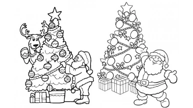 Tranh tô màu Noel là như thế nào