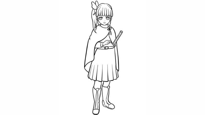  Chia sẻ ngay tranh tô màu thanh gươm diệt quỷ kanao