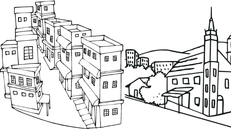 Tranh tô màu thành phố là như thế nào hấp dẫn nhất