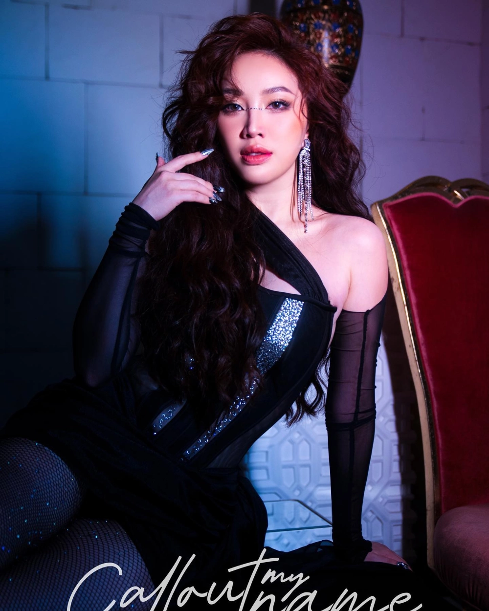 Ảnh hậu trường phòng thu cho bản Bảo Thy karaoke