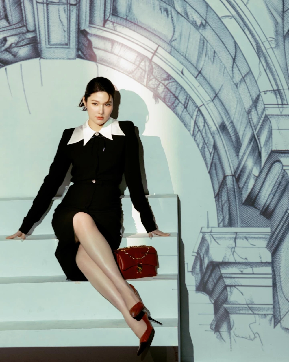 Ảnh teaser từ bộ phim có sự góp mặt của Vũ Phạm Diễm My