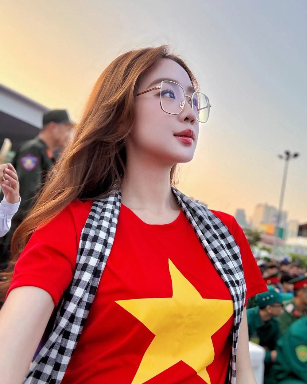 Với chiều cao ấn tượng, Bảo Ngọc cao nổi bật giữa dàn thí sinh