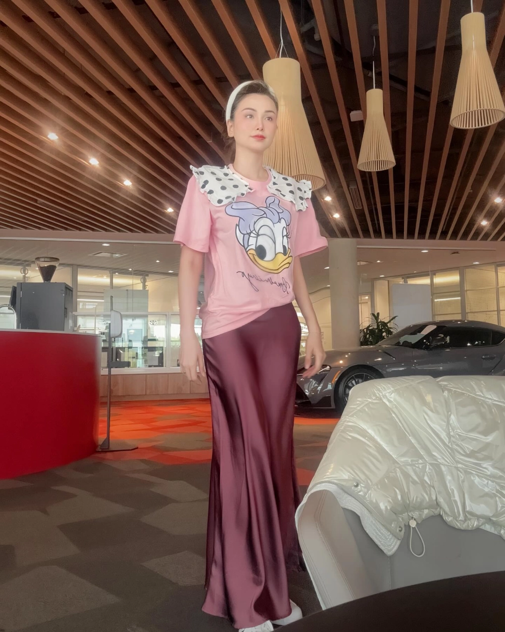 Visual kiêu sa bất chấp lỗi viết tên hoa hâu Diem Huong