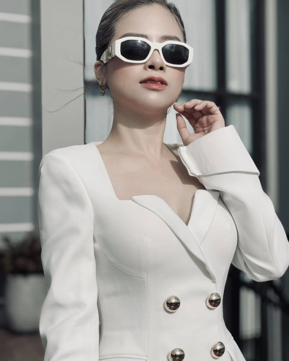 Hình ảnh thiền định đầy cảm xúc với chú đại bi Dương Hoàng Yến