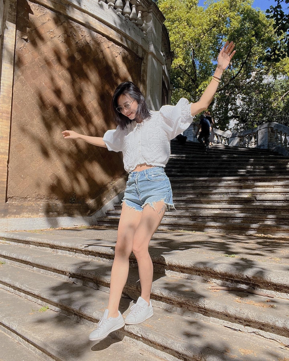 Phong thái tự tin khi dự thi Ngô Thanh Vân Bước Nhảy Hoàn Vũ