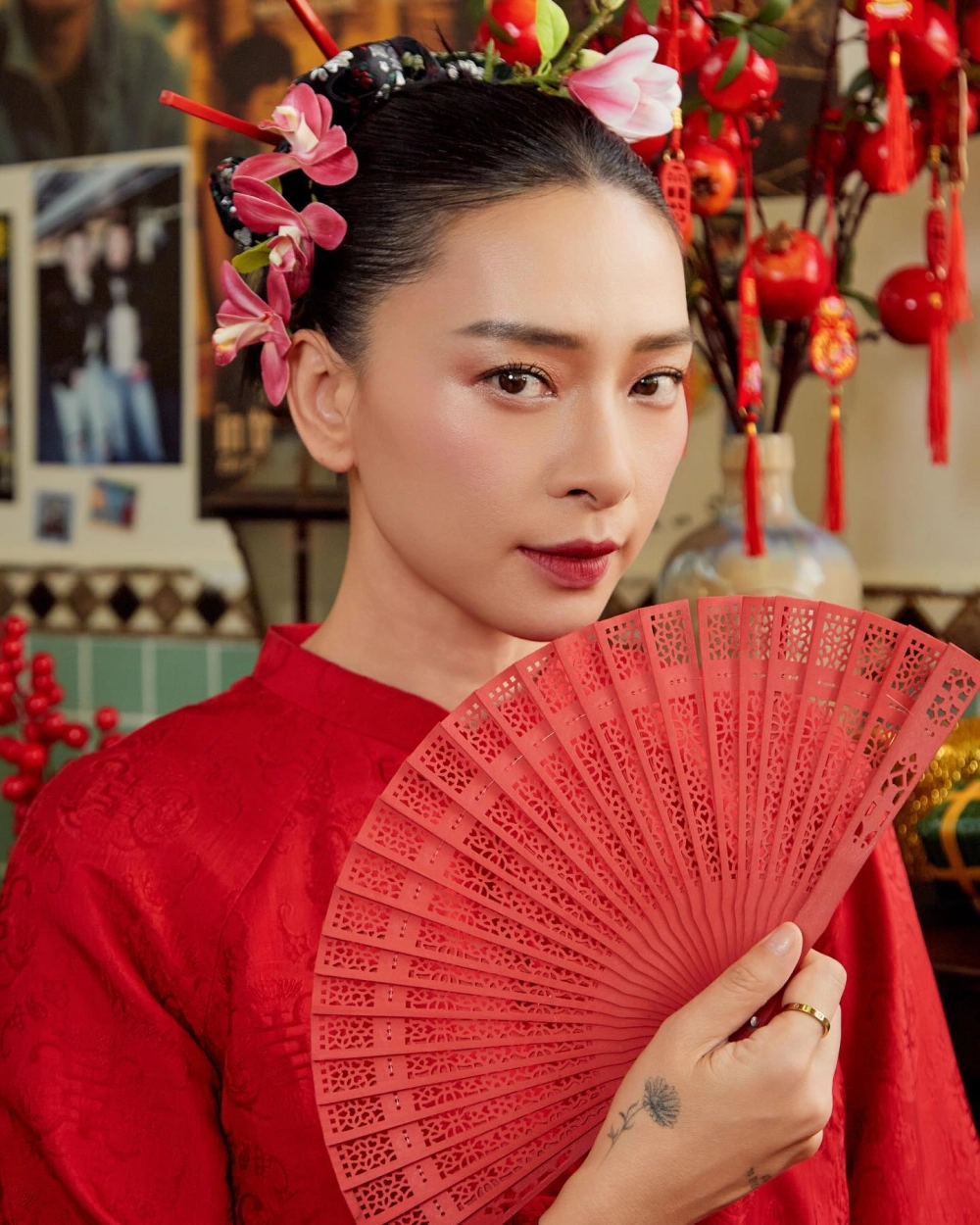 Phong cách tóc cá tính tạo dấu ấn riêng cho Tóc Ngô Thanh Vân