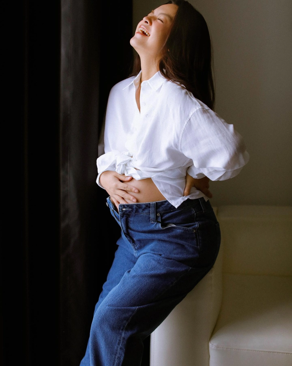 Ảnh gần gũi được chia sẻ dịp Phạm Quỳnh Anh ngày sinh