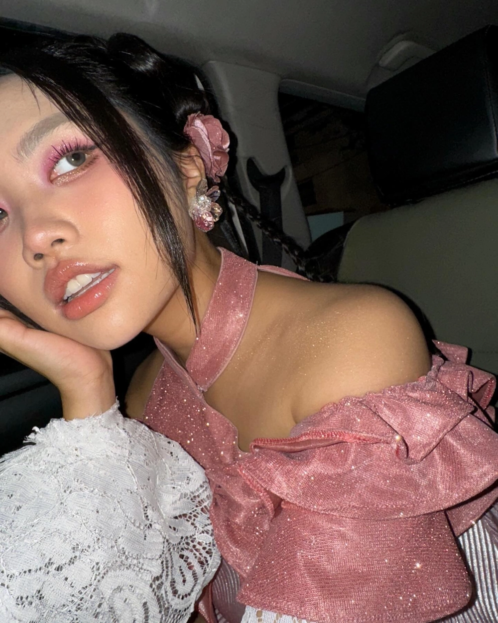 Hình ảnh diễn xuất trong phim Phương Mỹ Chi đóng