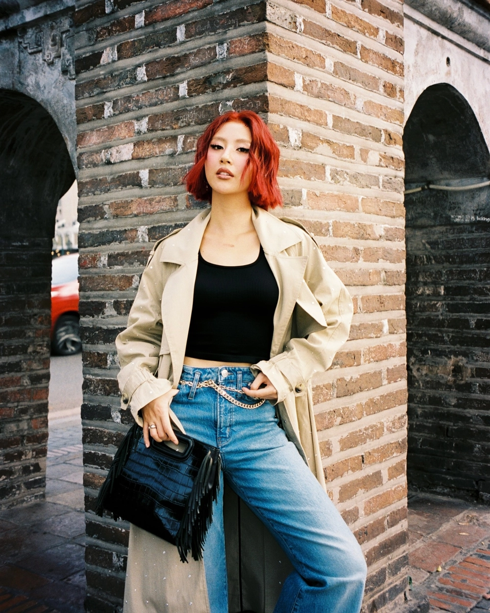 Bức ảnh khoe vóc dáng cực chuẩn từ chiều cao Quỳnh Anh Shyn