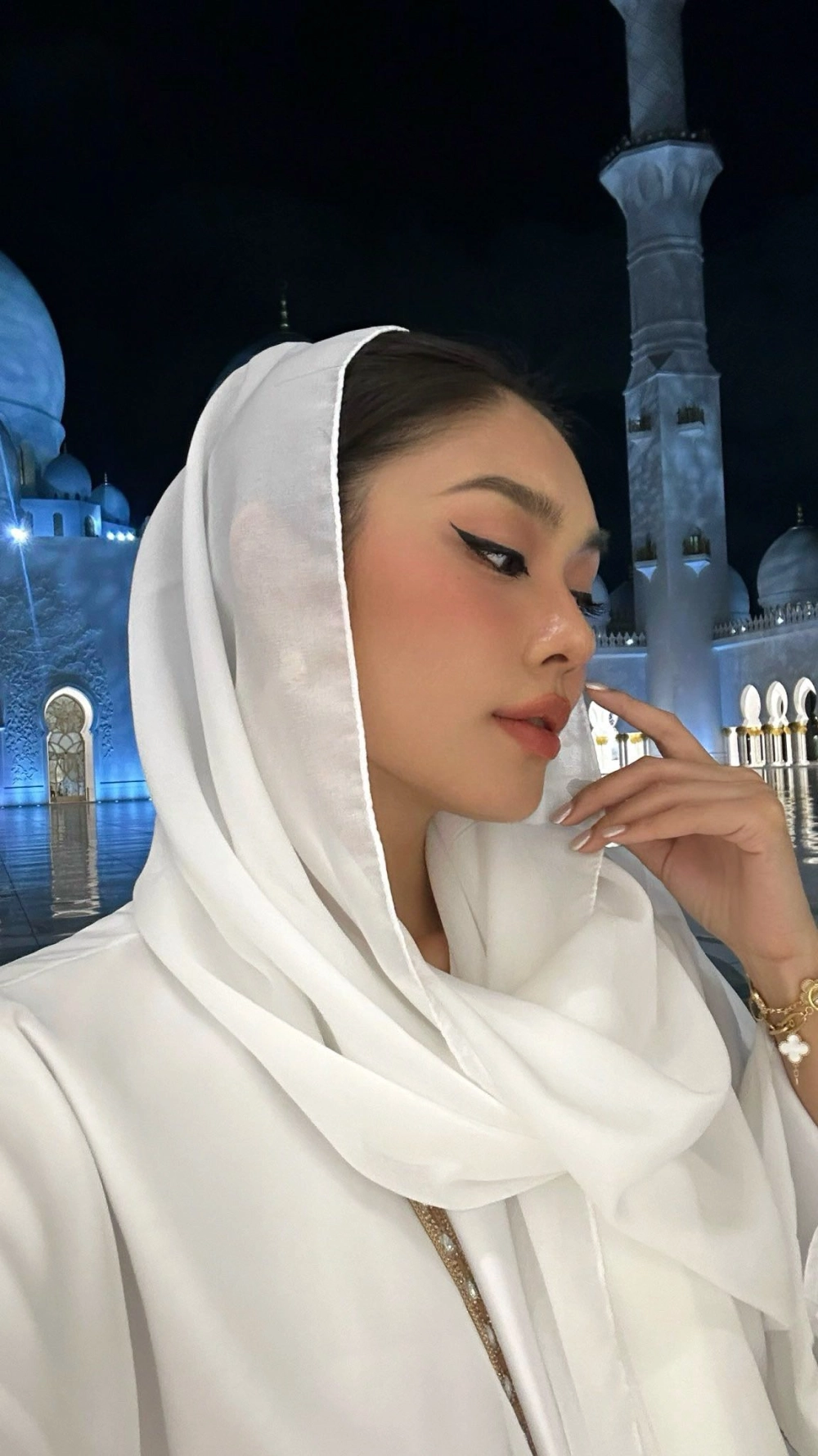 Visual cực phẩm trong phần thi Thảo Nhi Lê evening gown