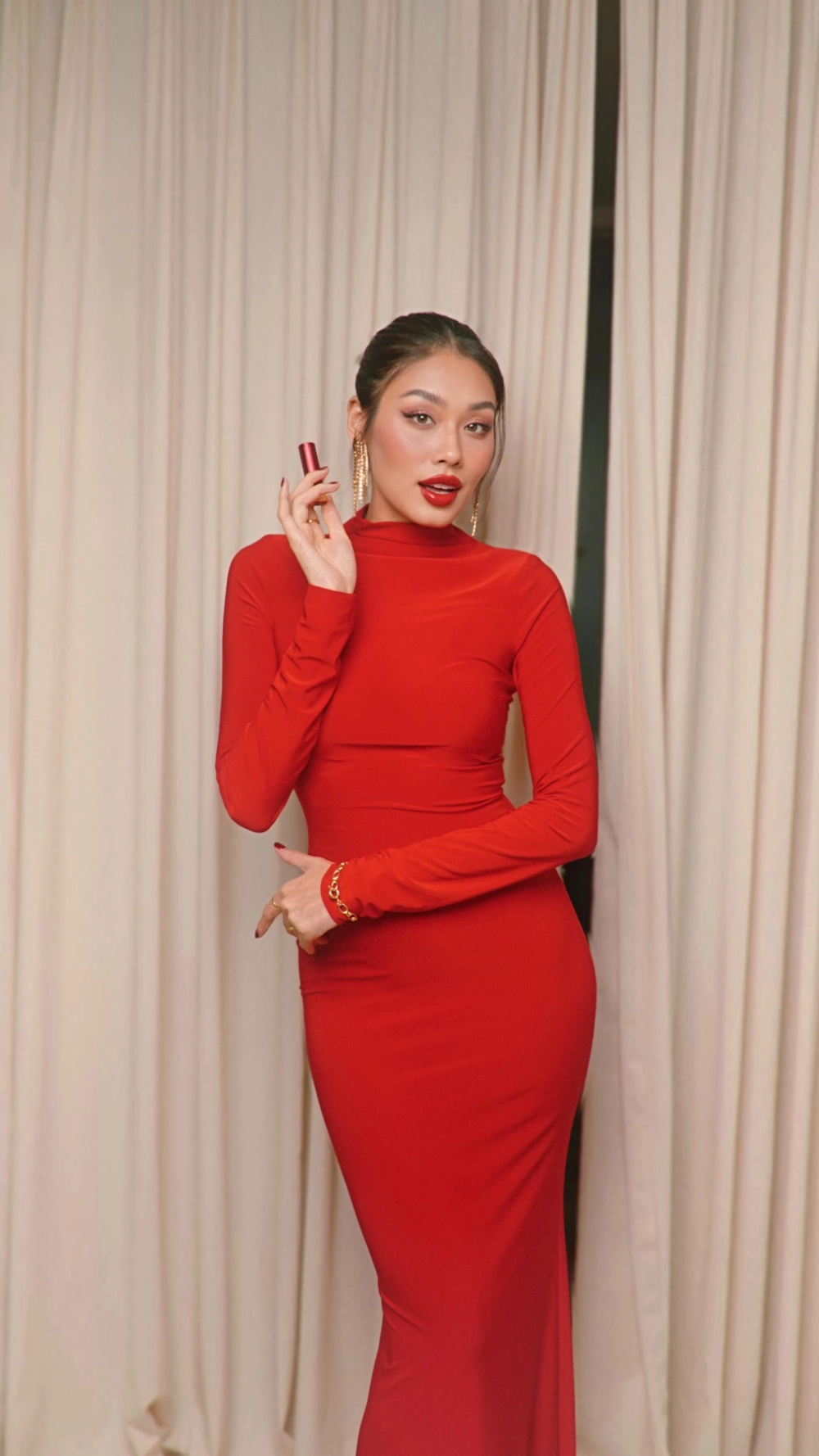 Góc ảnh thần thái khi Thảo Nhi Lê nói tiếng Đức