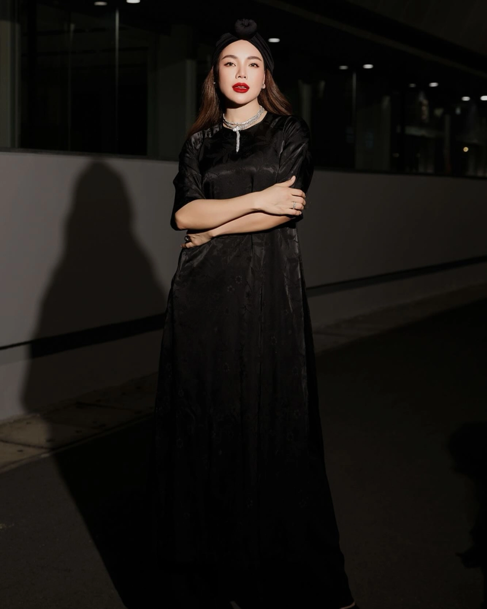 Khoảnh khắc chuyên nghiệp trên sàn diễn của người mẫu Trà Ngọc Hằng