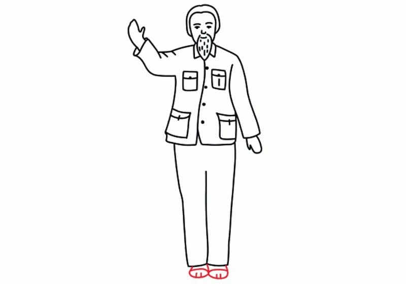 Sáng tạo cùng hình ảnh tô màu bác hồ