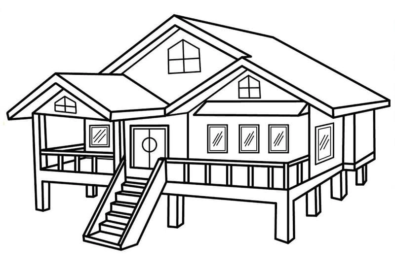 Tham khảo bộ tranh tô màu lăng bác hồ