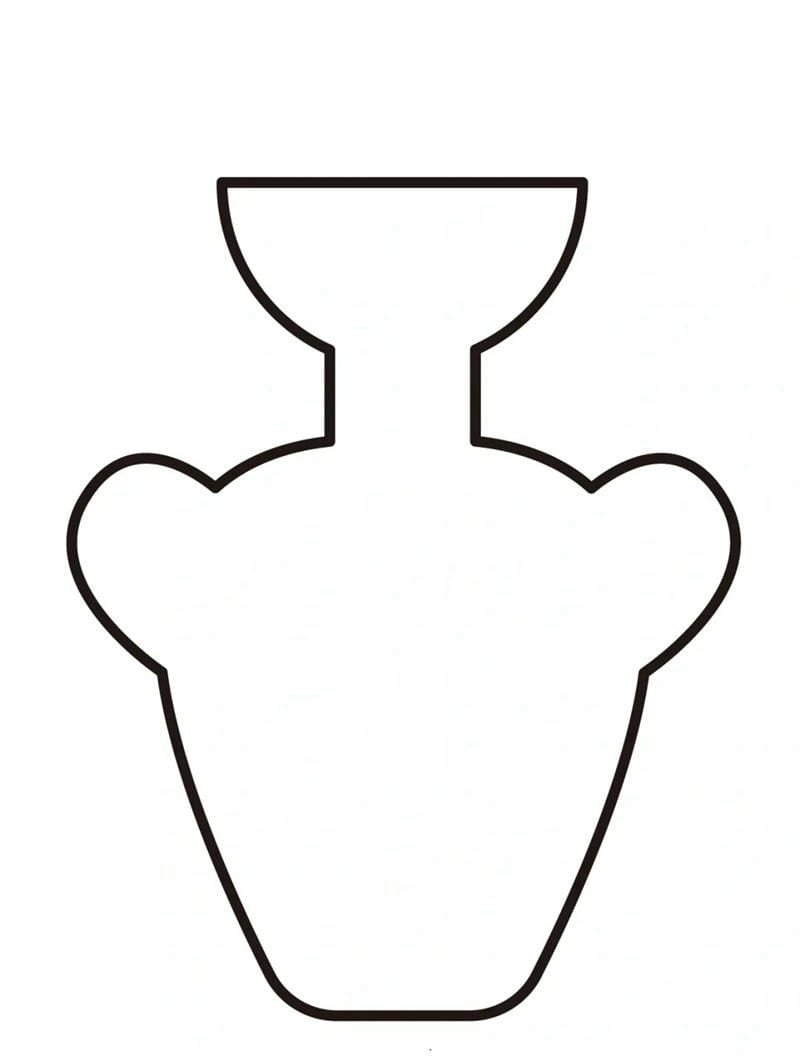 Khám phá tranh tô màu bình hoa kết hợp vẽ tô màu bình hoa