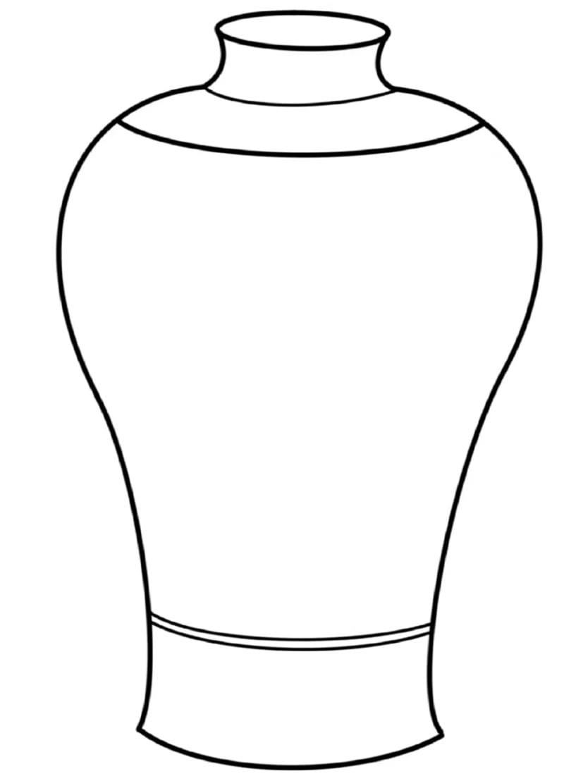 Học vẽ dễ cùng tranh tô màu bình hoa và tô màu bình hoa cho bé