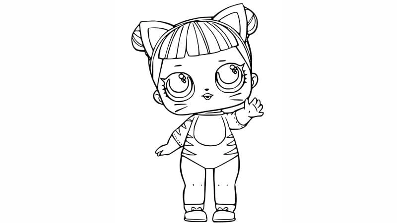 Thế giới sắc màu qua tô màu búp bê