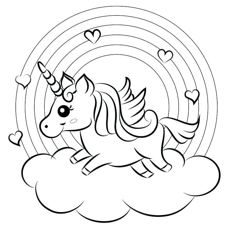 Khơi nguồn sáng tạo từ tranh to màu pony cầu vồng dễ thương