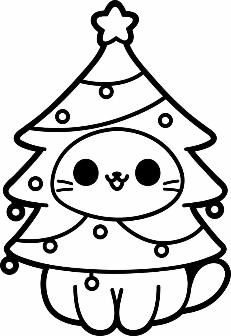 Tô màu trang trí noel đón mùa giáng sinh rực rỡ