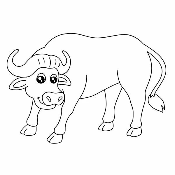 Bé thỏa sức sáng tạo với con trâu tranh vẽ