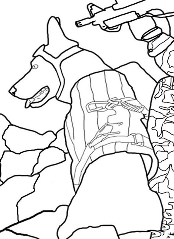 Tải ngay tranh to mau doi cho cuu ho cho bé