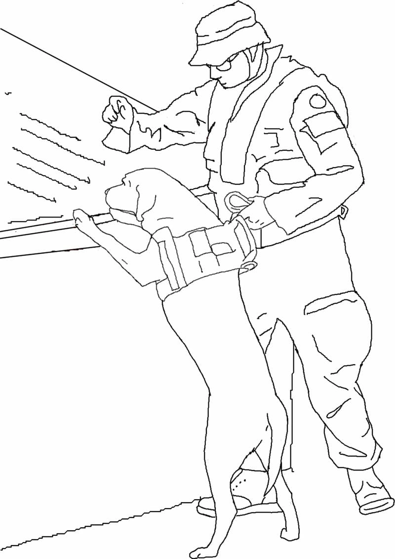 Cùng bé khám phá hình vẽ đội chó cứu hộ