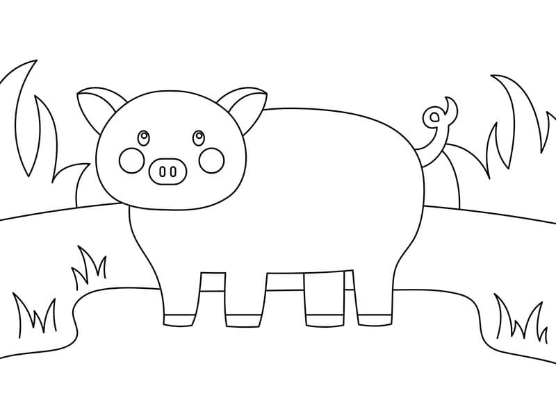 Giúp bé làm quen với tranh tô màu động vật nuôi trong gia đình