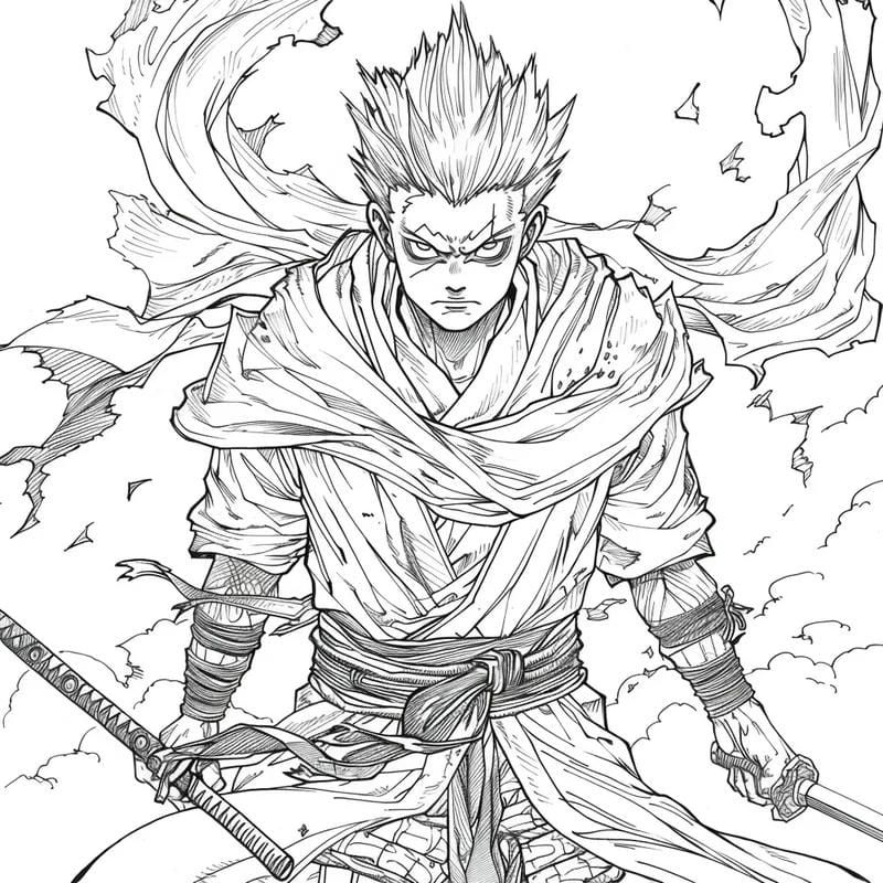 Tuyển chọn tranh tô màu gojo satoru ngầu lòi cho fan Jujutsu
