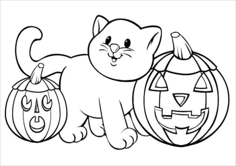 Tạo sắc màu riêng với tranh tô màu về halloween cực kỳ sinh động