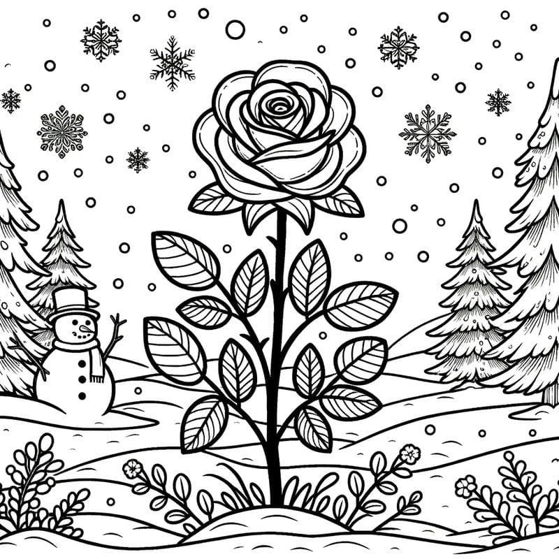 Gợi ý cách tô màu hoa hồng hài hòa nhất