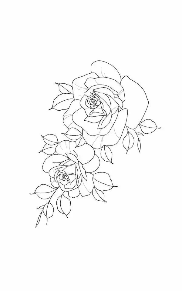 Tập vẽ cách vẽ hoa hồng 3d bằng bút chì dễ hiểu