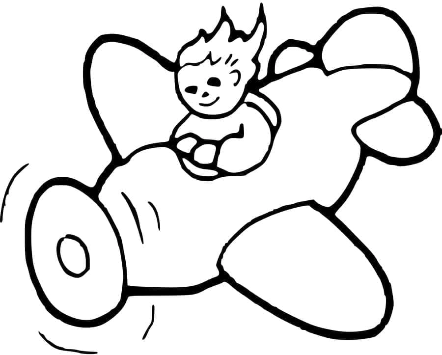 Khám phá bộ hình ảnh máy bay tô màu đẹp cho bé