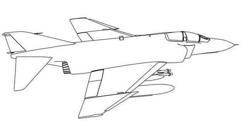 Tải ngay tranh máy bay cho trẻ tô màu đẹp nhất