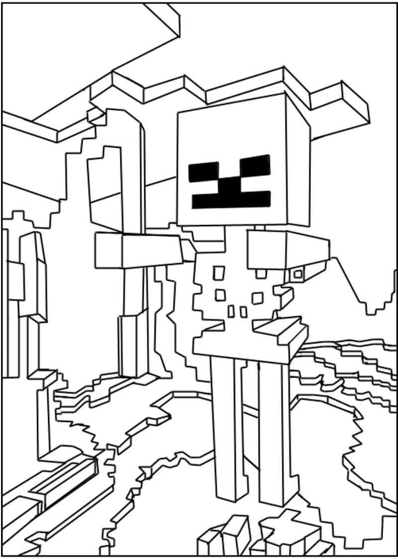 Trải nghiệm thế giới tô màu minecraft steve độc đáo