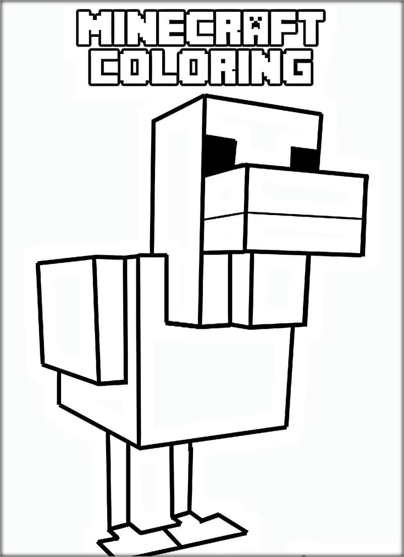 Góc sáng tạo với tranh tô màu minecraft enderman cực ngầu