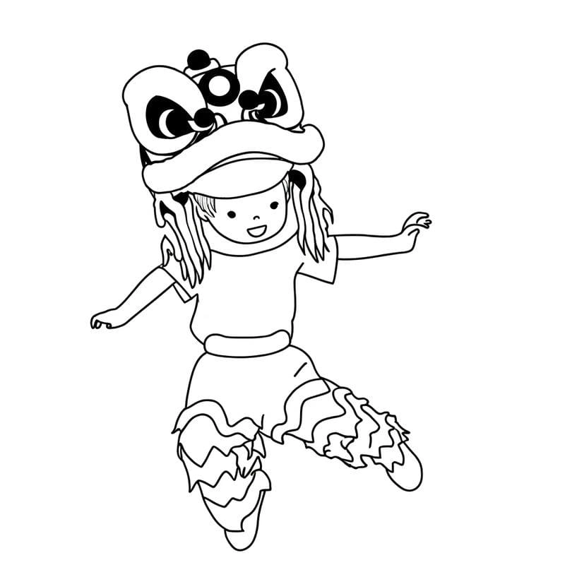 Giúp bé sáng tạo với tranh tô màu kỳ lân